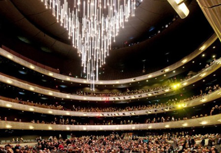 AT&T Performing Arts Center names chandelier for the Moody